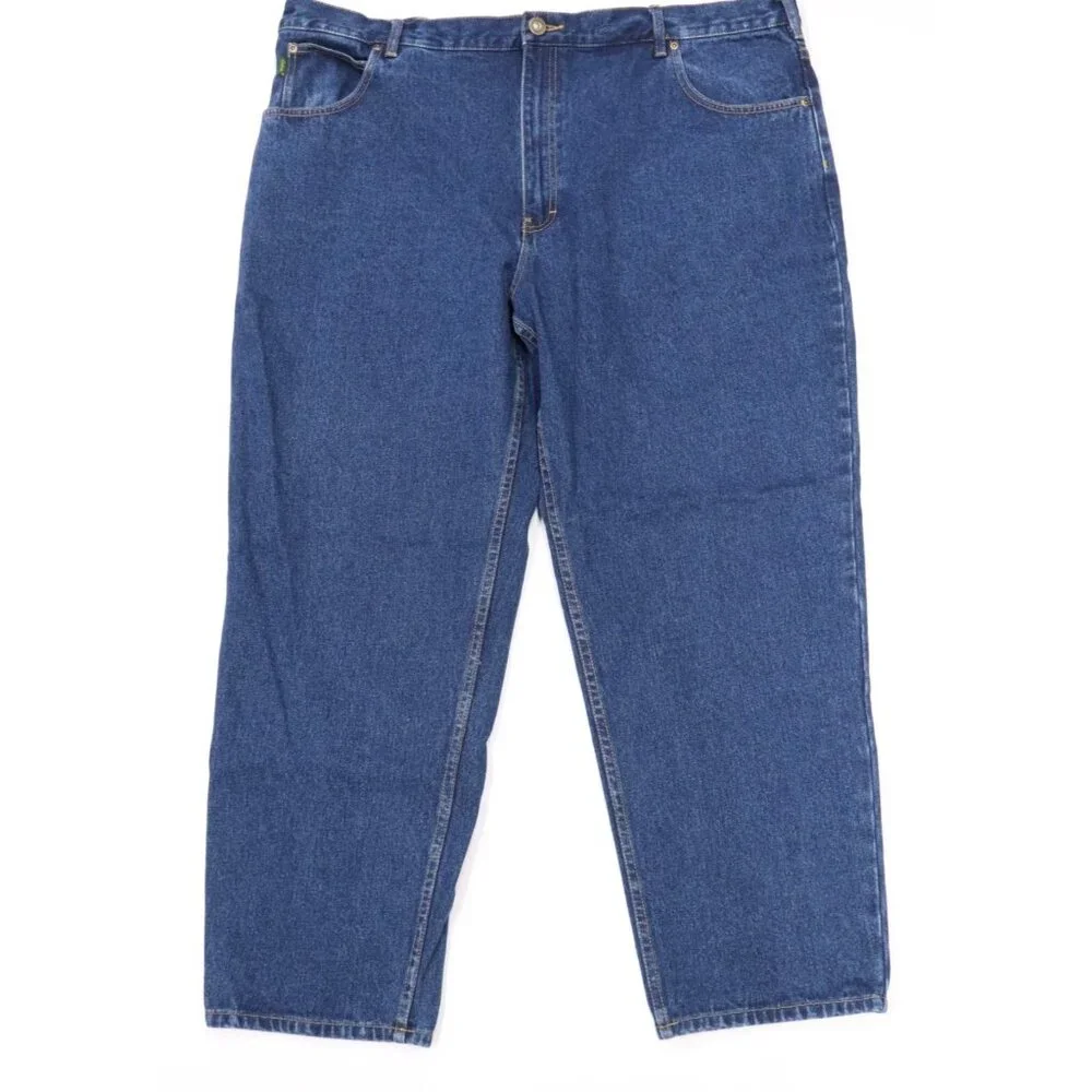 Vtg Cabelas Work Jeans‎ 46x30 Heavyweight Vtg Green Tag
